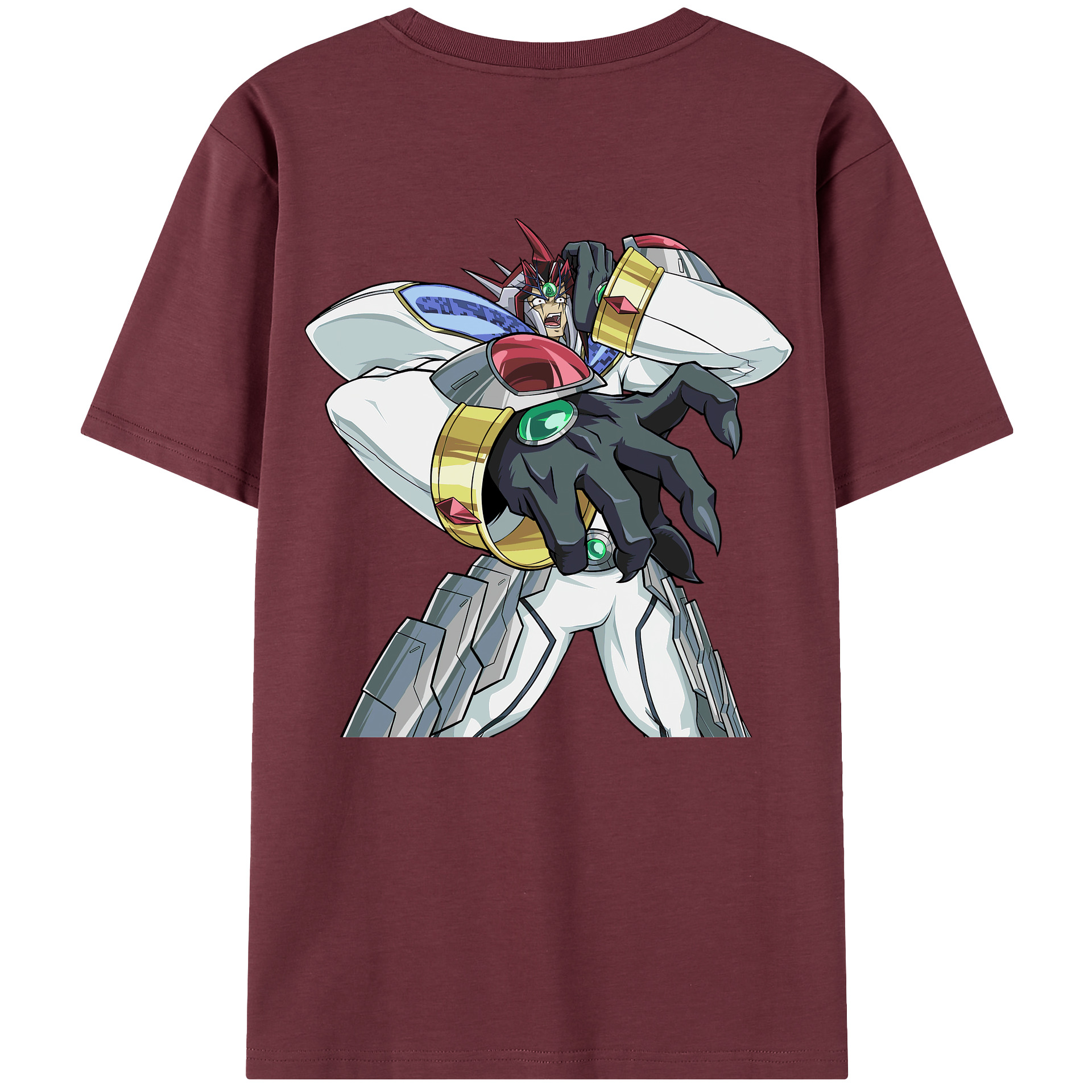 （画像用） 遊☆戯☆王 Yu-Gi-Oh! 綿100％半袖Tシャツ（背面プリント）